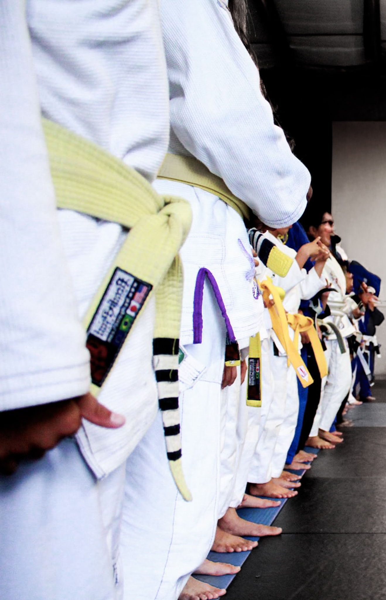 Brazilian Jiu-Jitsu gi training at HI Ground Collective Kihei Maui