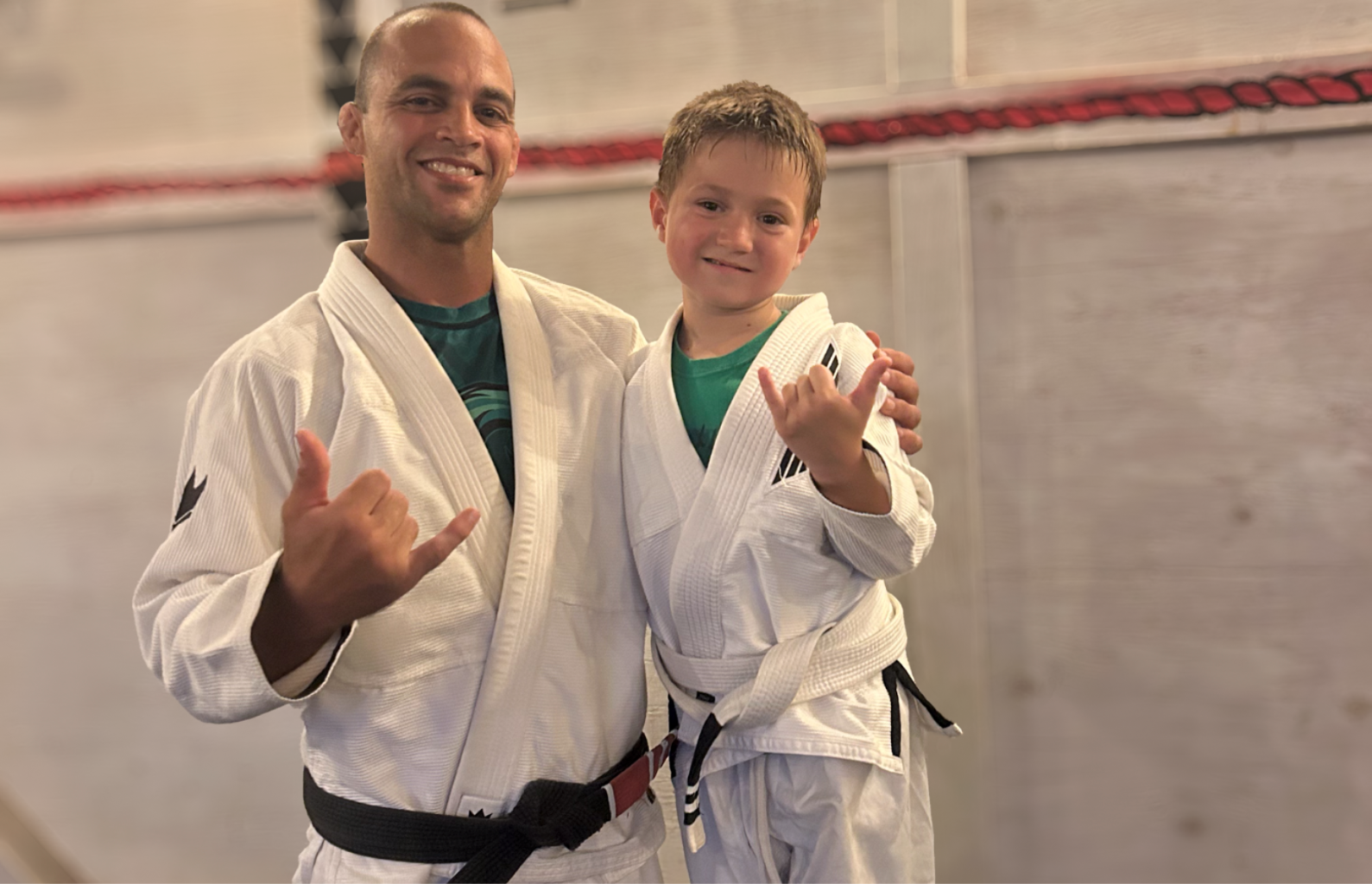 Kids martial arts jiu-jitsu class at HI Ground Collective Kihei Maui