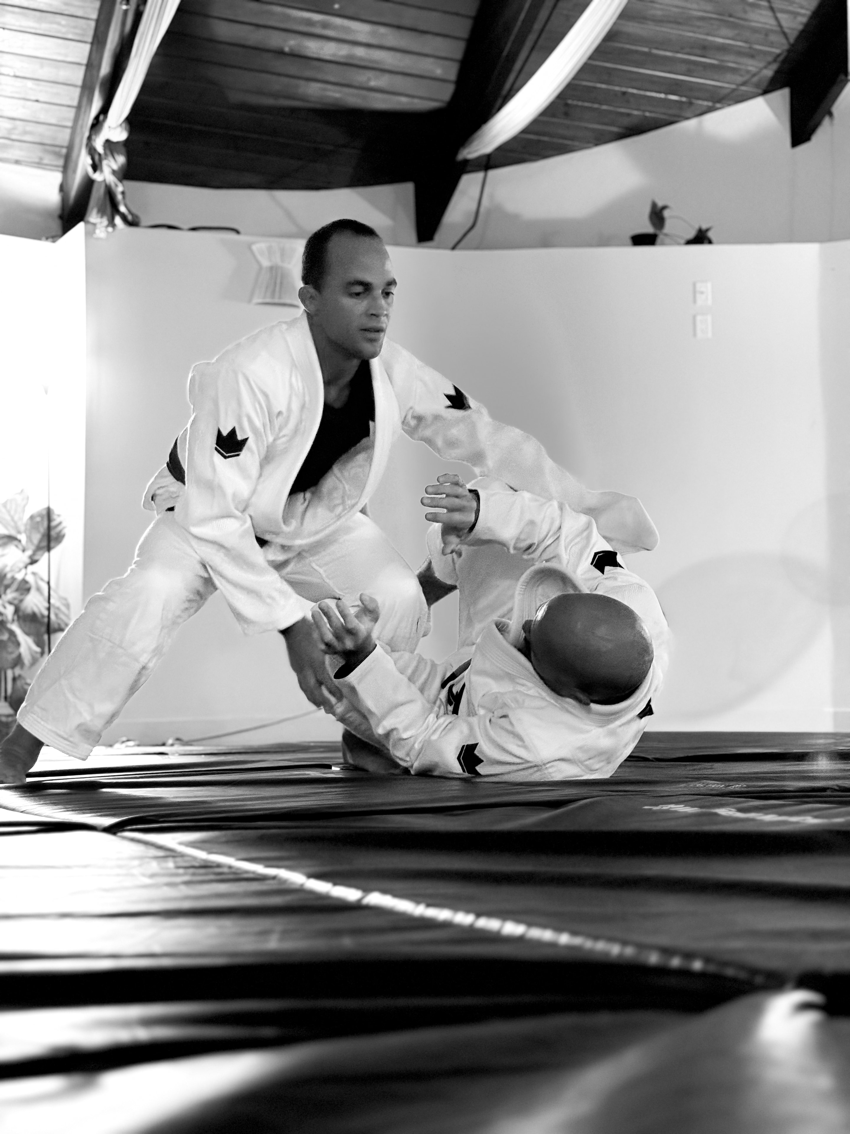 Brazilian Jiu-Jitsu training at HI Ground Collective Kihei Maui